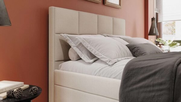 Boxspring Maurik zij aanzicht zoom