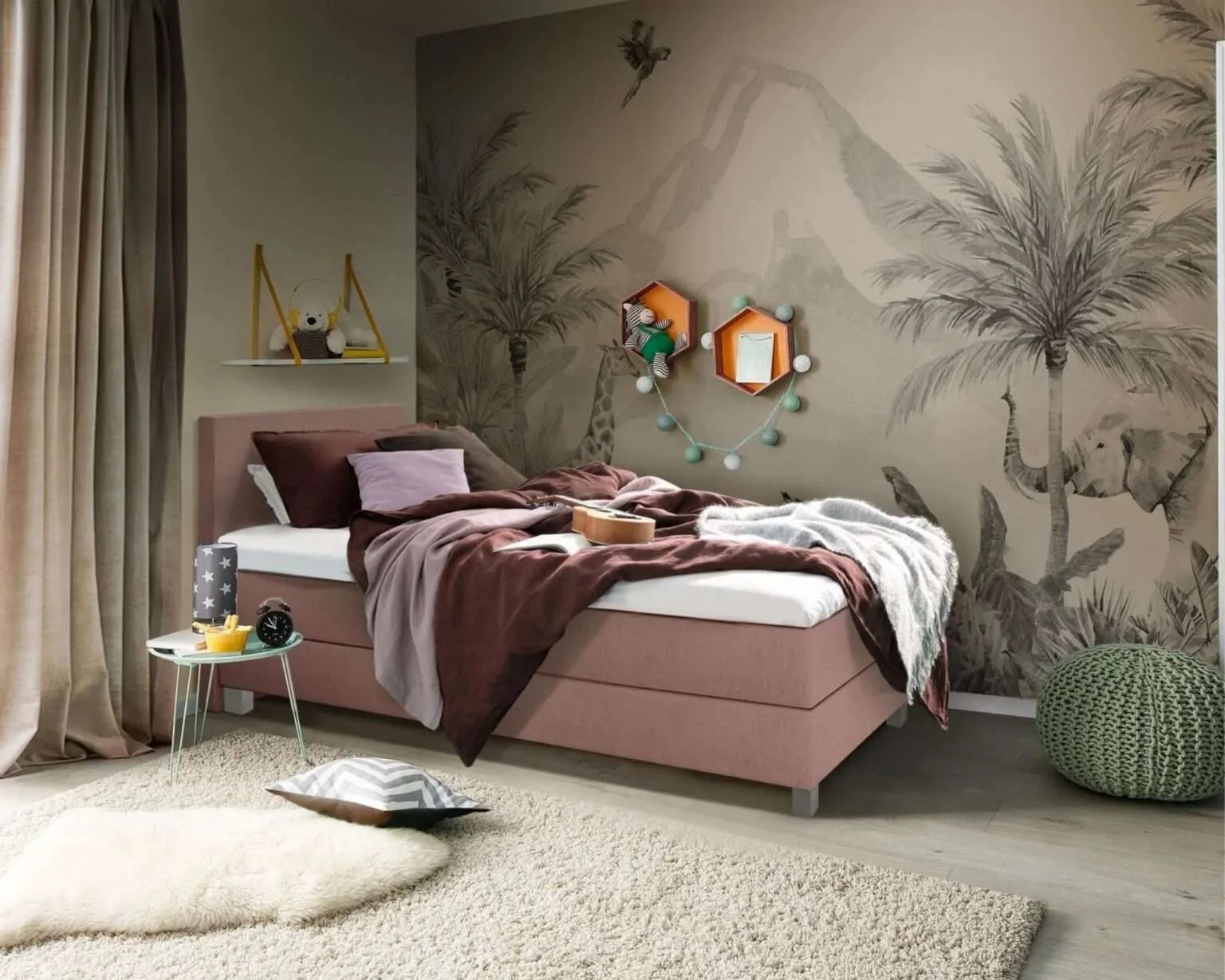 Boxspring Kids Ederveen Roze