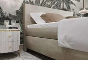 Boxspring Breda zij aanzicht ingezoomd