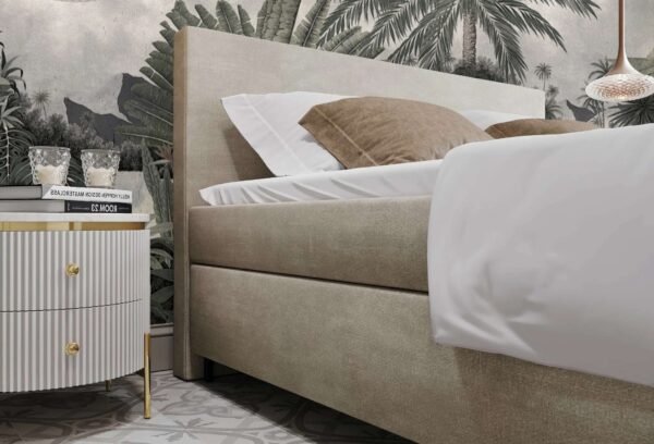 Boxspring Breda zij aanzicht ingezoomd