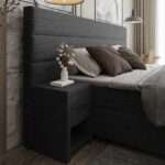 Boxspring Sint Willebrord Zij aanzicht ingezoomd