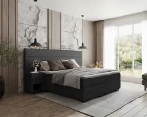 Boxspring Sint Willebrord voor zij aan zicht