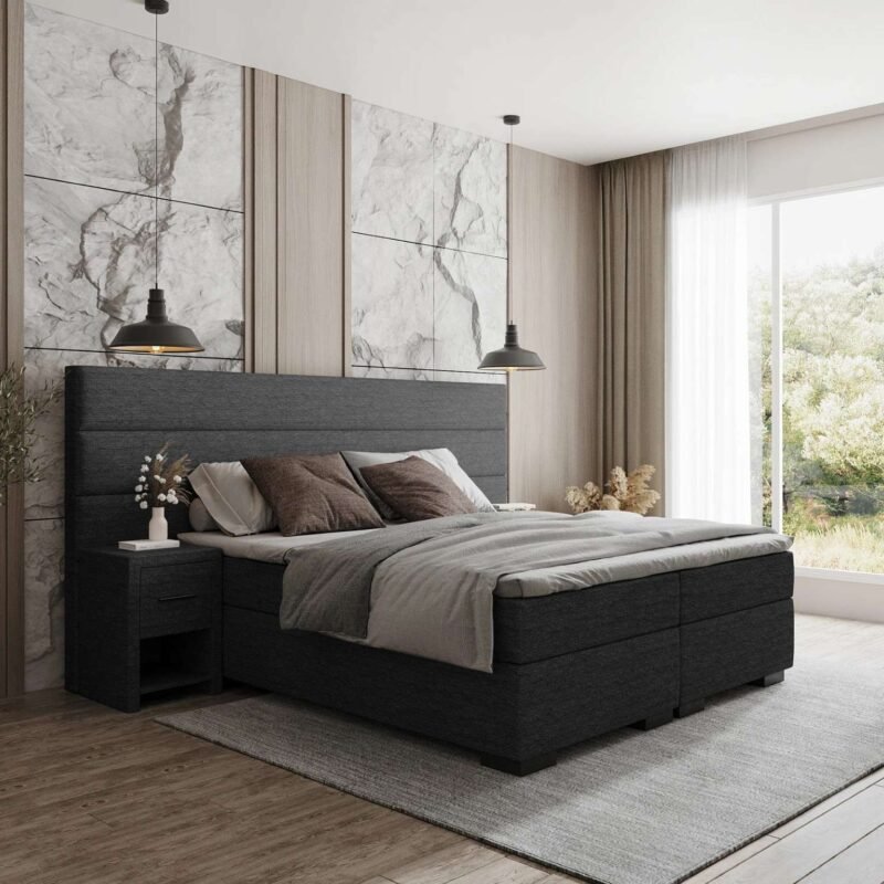 Boxspring Sint Willebrord voor zij aan zicht