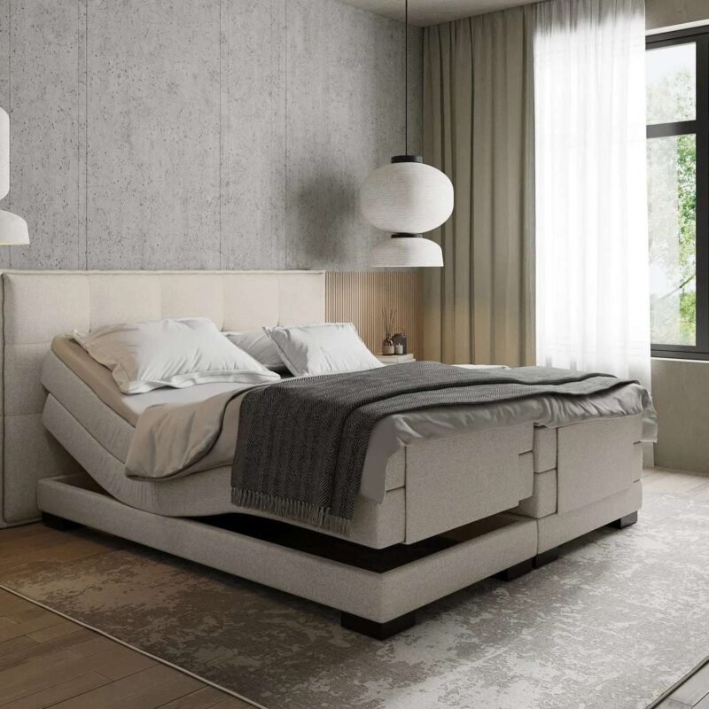 Elektrische Boxspring Uchelen Zijaanzicht