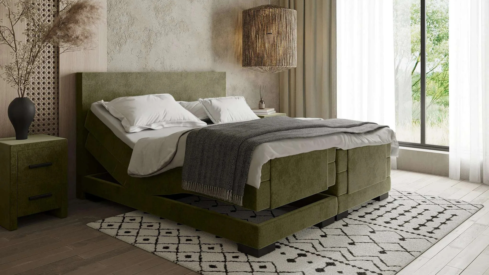 Culemborg-3.jpg Elektrische Boxspring Culemborg Zij aan zicht