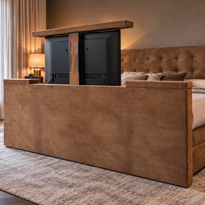 Boxspring met TV lift Millingen