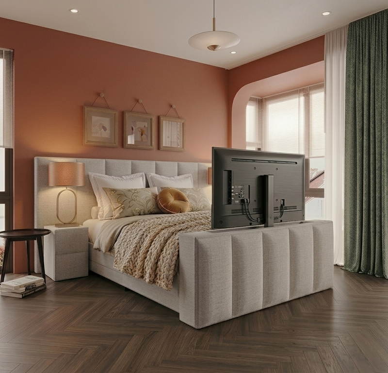 Boxspring met TV lift Haarlem