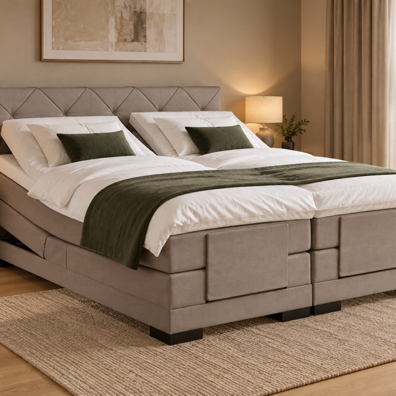 Verstelbare Boxspring Zevenaar